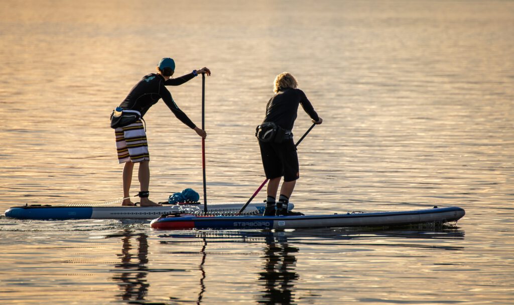 Sport auf den Kanalinseln zu Wasser